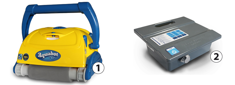 Aquabot Bravo Top e trasformatore Aquabot Bravo Top e trasformatore